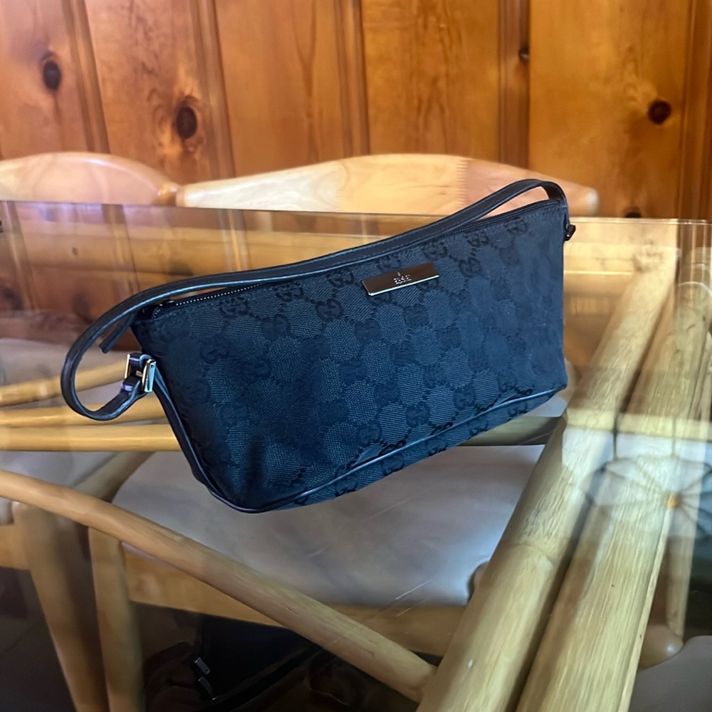 Gucci GG Canvas Boat Bag - Vintage